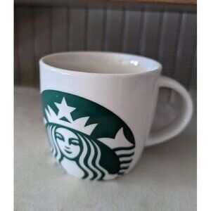 Starbucks Classic Green Mermaid Siren Logo Coffee Mug Cup 14 floz